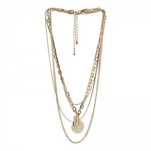 Cadena de suéter simple y versátil.