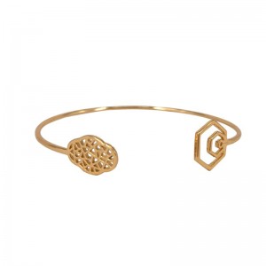 Begonia flor abierta pulsera