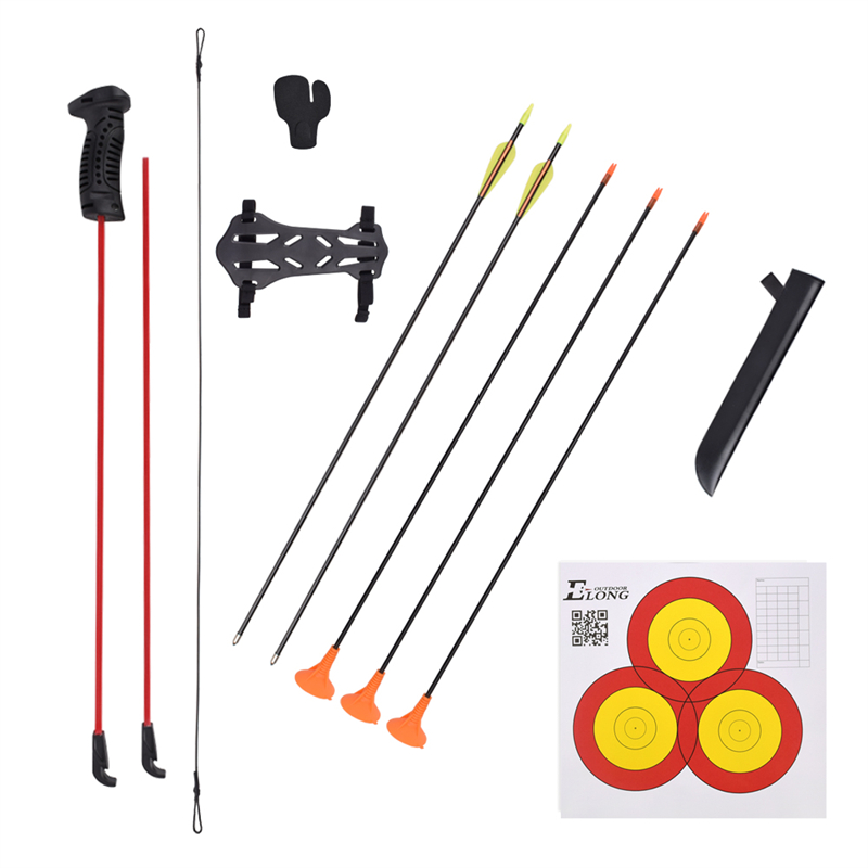 210055 36.5inches 10lbs Takedown Joven Bow para Archer Outdoor Target Tiroteo