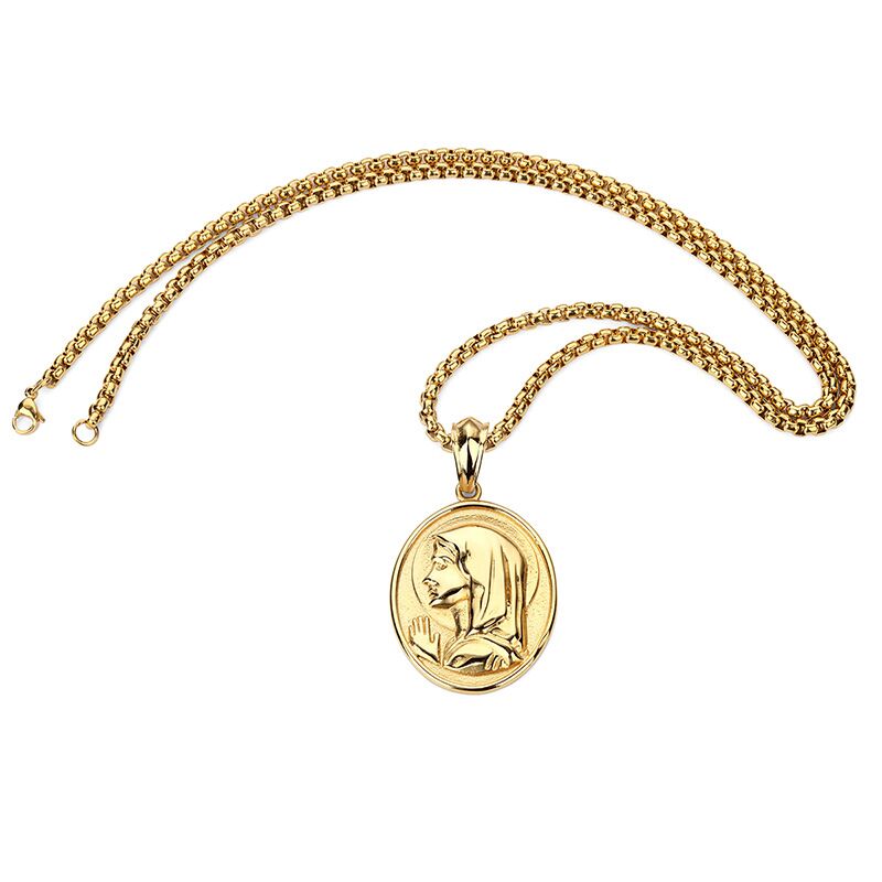 Hip Hop Rap The Virgin Mary Hip-Hop Pendant