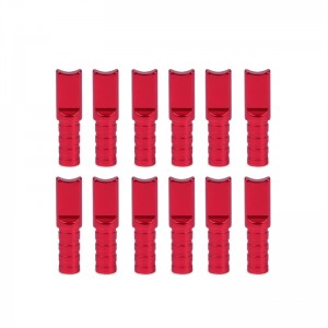 R9 EK Archery Insertar aluminio Arrow Nocks para Archery Ballbow arrow Caza