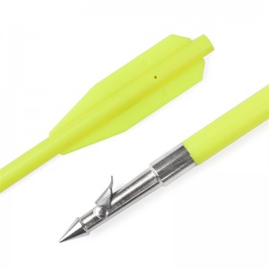 Elong al aire libre 110356-17 6.8 pulgadas de pesca Harpoon Punto de acero Punto de plástico Forcrossbow