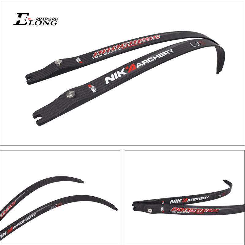 270071 N3 Nika Tiro con arco Progreso Seris Fibra de carbono Rember para recurve Bow Outdoor Target Tiroteo