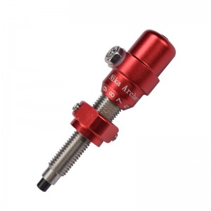 Nika Archery 250001 Plástico delnúcleo delnúcleo para el arco recurfe el arco que dispara el botón de presión del tornillo