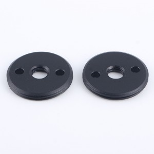 Piezas de cubierta de tornillo de acero inoxidable personalizadas Precio barato POM STOCKOFF SPACER OEM Black Plastic Hilo Tornillo