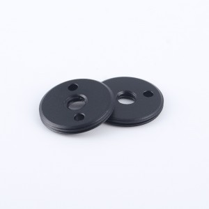 Piezas de cubierta de tornillo de acero inoxidable personalizadas Precio barato POM STOCKOFF SPACER OEM Black Plastic Hilo Tornillo