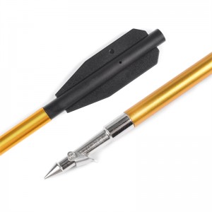 Elong al aire libre 110357-01 6.8inch Pesca de pesca de aluminio Harpoon Steel Point para ballesta