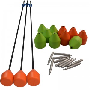 157944 SAFTY PU Arrowhead Soft Sponge arrow Cabezales para el juego de combate de tiro con arco CS disparos