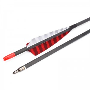 Elong al aire libre 112837 ID6.2mm SP500 fibra de carbono arrow Turquía Pluma Tiro con arco