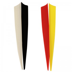 Nika Archery 170017 5 pulgadas escudo TPU Vane para tiro con arco todo tipo de tiroteo de flecha