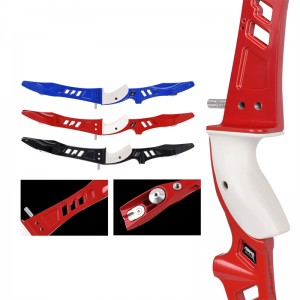 Nika Archery 220095 25 pulgadas ilf rh recurve bow elevador para disparos de tiro con arco al aire libre