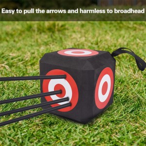 Elong al aire libre 410033 23 * 23 cm TIPO DE TIRIO DE EVA ampliamente utilizado en tiro con tiro con arco tiro y práctica
