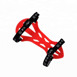 Elong al aire libre 440001 Brazo Guardia de goma suave Ajustable Tiro con arco de doble cara con protector