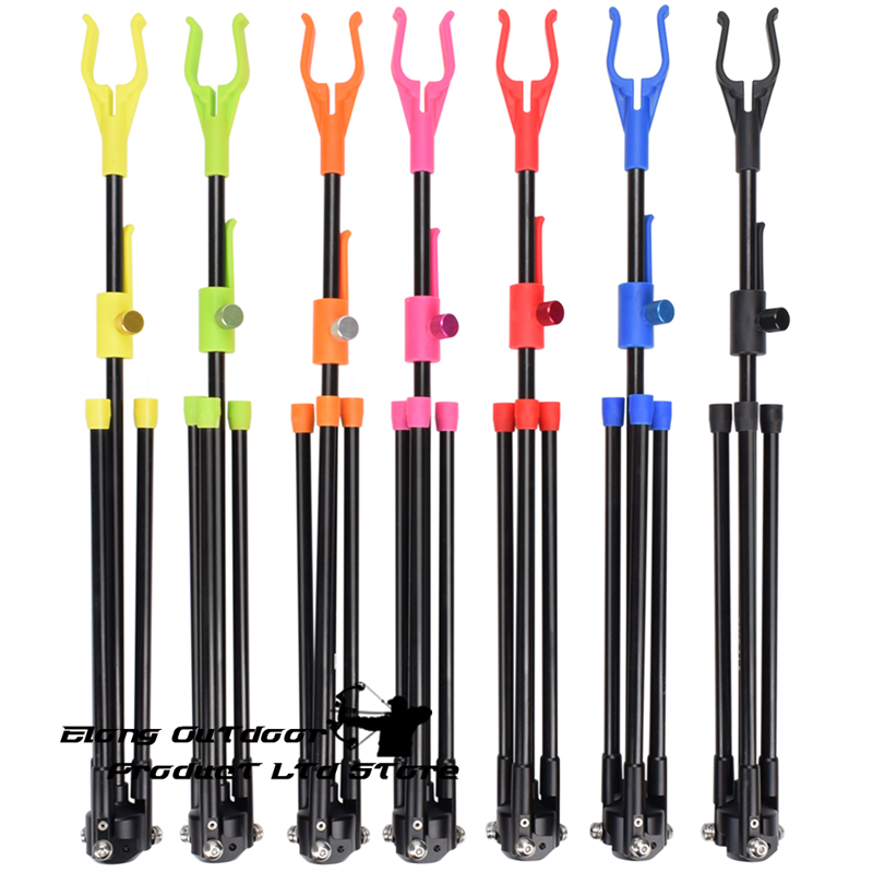 Nika Archery 46st05 Soporte de arco plegable para tiro con arco Soporte de arco recurvado