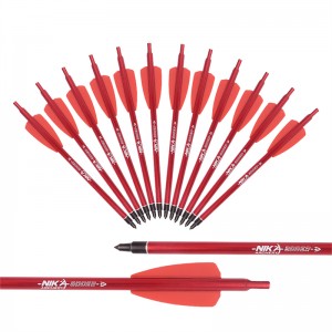 Nika Archery 113173-02 7.5inch Ballo de ballesta de aluminio para COBRA Adder/R9/RX Castillo de ballesta