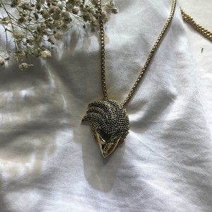 Colgante de zircon de zircon a todo color