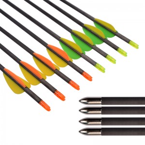 Elong al aire libre 112164 ID4.2mm flecha de carbono 30 pulgadas SP600 Tiro con arco de arco de tiro