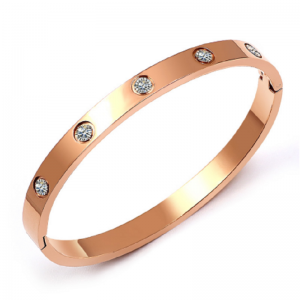 Pulsera de acero de titanio con aire frío fresco