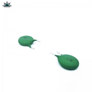 Fabricante original curva forma plomo verde silicio 5 ohm 5d13 diámetro 13 mm resistencia Power NTC Thermistor