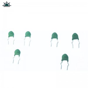 Resistencia de venta directa de fábrica curvada de plomo exterior de plomo enrugado 5D5 5 OHM NTC Thermistor