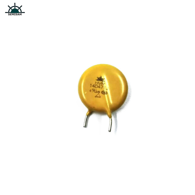Líder recto de la resina epoxi amarilla 14D471 PROTECCIÓN DE PROTECCIÓN DE PROTECCIÓN DE PROTECCIÓN DE PROTECTORES DE PROTECCIÓN DE ALTA RESORA DE PROTECTOR DE METAL MOV MOV