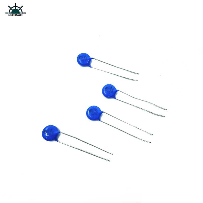 Fabricante original LED largo, silicio azul MOV 7D511 510V 7mm Resistor MOV Varistor