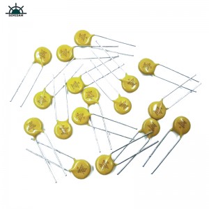 Proveedor de resistencia de fábrica original Amarillo silicio 10d431 diámetro 10 mm óxido de metal MOV Varistor para conductor LED