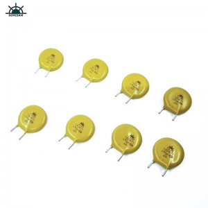 Fabricante China Productos existidos, corte amarillo corta Kink Mov Resistor14mm 14D471 470V Varistor MOV