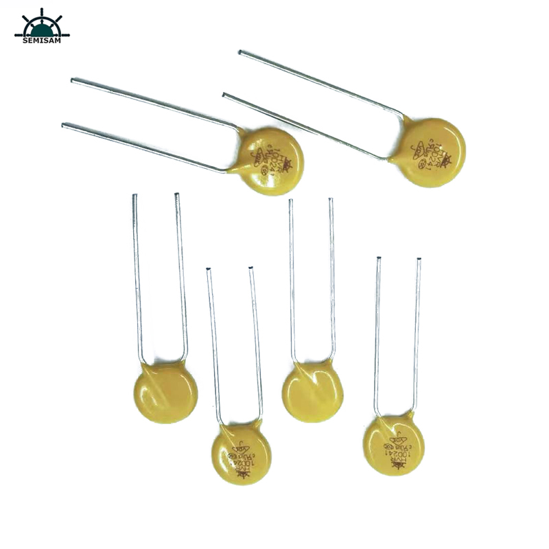 China Resistor Proveedor de buena calidad Silicon amarillo 10D241 Diámetro 10 mm Metal Varistor Mov para PCB PCBA