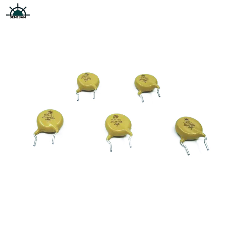 China Componentes de electrónica pasiva del fabricante original, Varistor de óxido de zinc MOV 10MM HVR10D511K