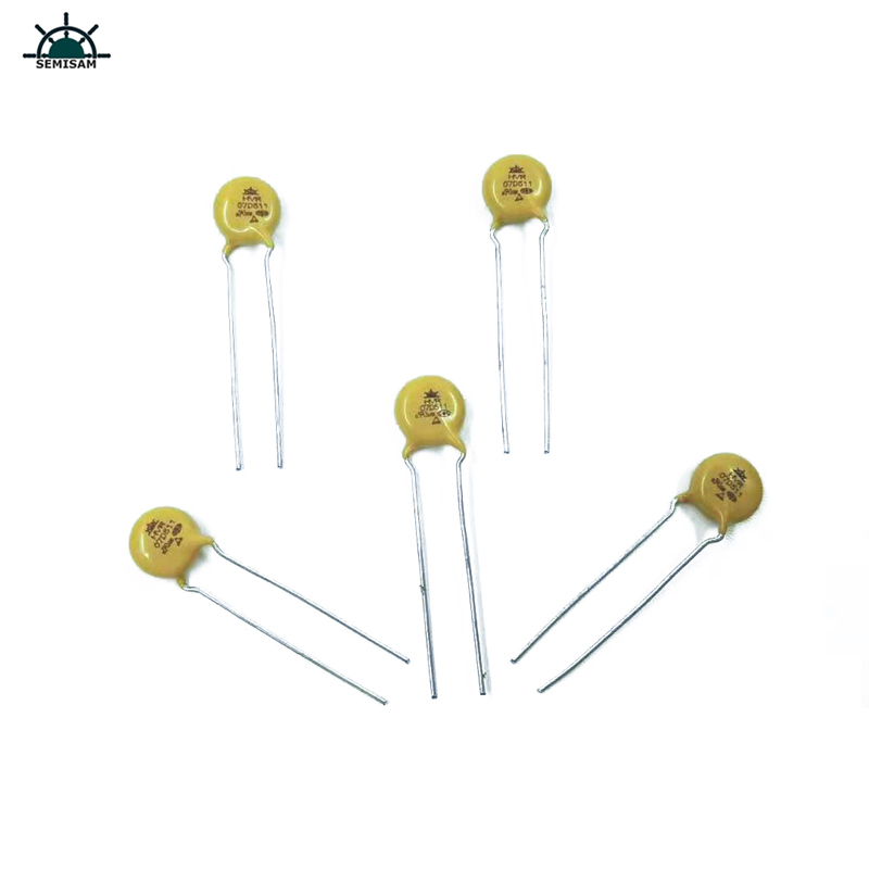 China Componentes de la electrónica ODM, varistor de óxido de zinc de HVR07D511K de HVR07D511K para electrodomésticos para electrodomésticos