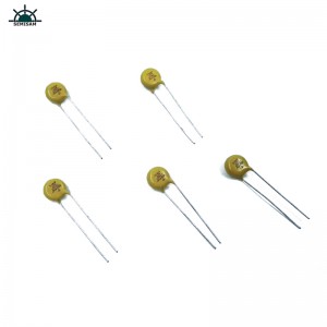 China Fábrica electrónica de ODM, Varistor de óxido de zinc de HVR07D621K Amarillo MOV 7MM para electrodomésticos