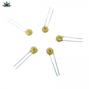 China Fábrica electrónica de ODM, Varistor de óxido de zinc de HVR07D621K Amarillo MOV 7MM para electrodomésticos