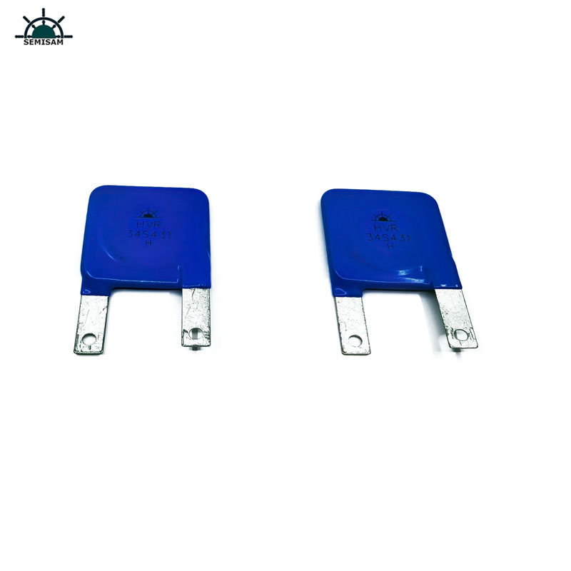 China Fabricante suministro de resistencia de óxido de zinc de baja subida de fugas de fuga 34 mm 34s431 cuadrado MOV Varistor