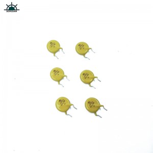 China Componentes electrónicos, MOV amarillo 10mm 10d561 560v ZOV Varistor Moj para la protección de sobrecarga