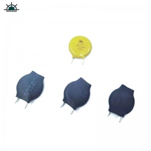 China ODM Amarillo MOV 14mm 14D471 470V Protector de sobretensador de varistor ZOV zov