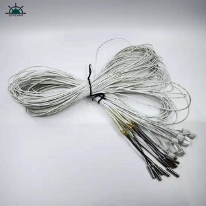 Fabricante original personalizado 1K 10K 100K OHM B 4300K ​​Sensor de temperatura del termistor de NTC para vehículos denueva energía Paquete de baterías