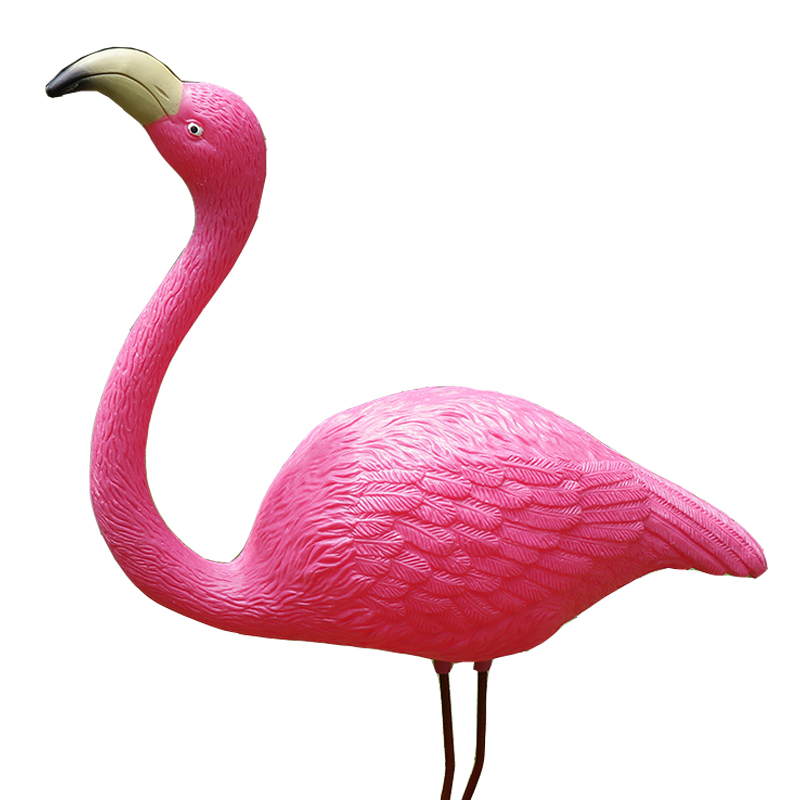 Plástico Flamingo Yard Jardín Decoración de césped Flamingo Yard Jardín Adornos de césped Decoración