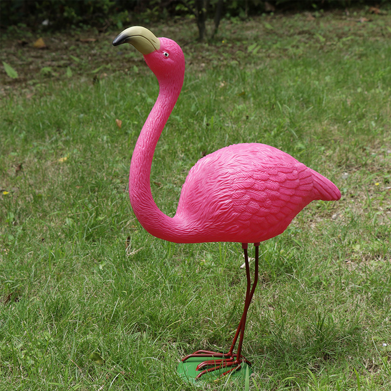 Plástico Flamingo Yard Jardín Decoración de césped Flamingo Yard Jardín Adornos de césped Decoración