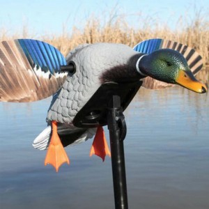 Mallard Plastic Drake Caza motorizada Decoyos