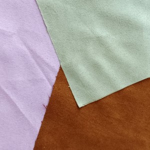 Velvet regenerado de piel de ciervo