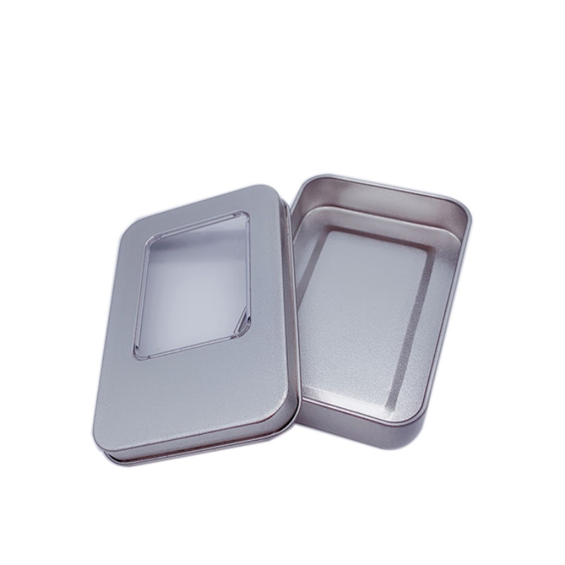 Productos calientes Caja de hojalata USB Logotipo personalizable Proveedores Fabricante de hojalata de caja de regalo de metal (101mm * 70mm * 20mm)