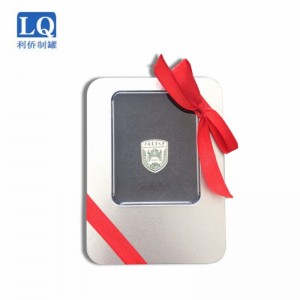 Caja de hojalata rectangular (115 mm * 85mm * 22mm)