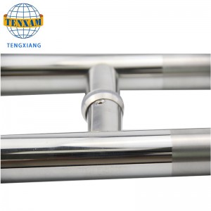 Accesorios de cuarto de baño de la puerta de la puerta deslizante de acero inoxidable moderno personalizable