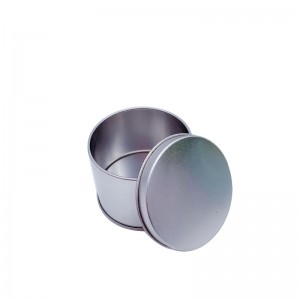 Ronda de lujo personalizada con tapa Velas perfumadas de lata de Citronela lata de Citronela (65 mm * 50mm)