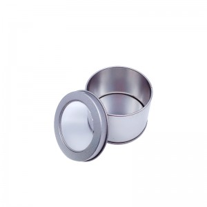 Ronda de lujo personalizada con tapa Velas perfumadas de lata de Citronela lata de Citronela (65 mm * 50mm)