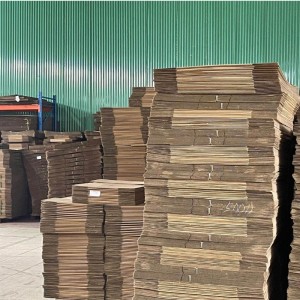 Caja kraft de cartón