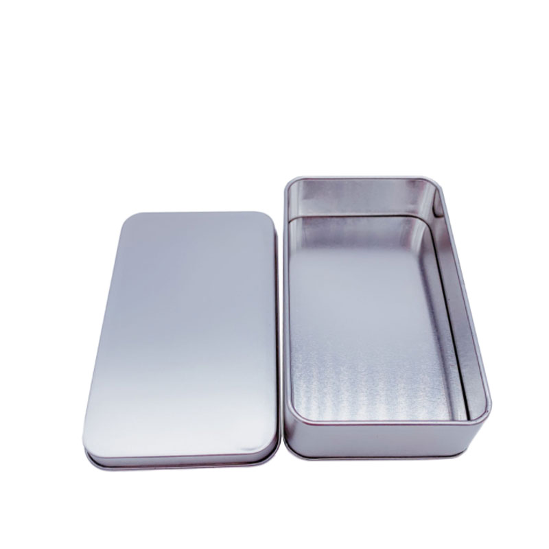 Caja de hojalata helada Electronic Packaging Metal Box 135 * 80 * 35mm