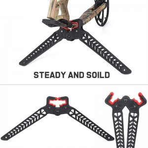 Soporte de arco compuesto al aire libre 46ST02 para el soporte de arco de tiro con tiro con arco