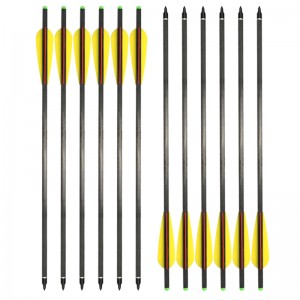 Elong al aire libre 117805 Tornillos de humo de 18 pulgadas de 18 pulgadas OD 8.8mm Tiro con arco de tiro de tiro de tiro deportivo de caza usando tornillos